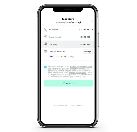 Afterpay-Checkout-final-screen